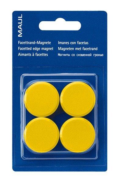 Maul  MAUL Magnete 30mm 6177213 gelb 4 Stück 