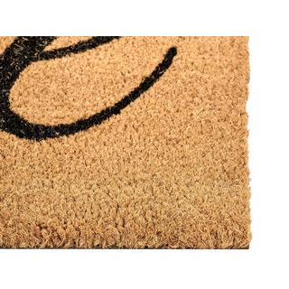 Beliani Tappetino da Ingresso en Fibra di Cocco Classico BALANAN  