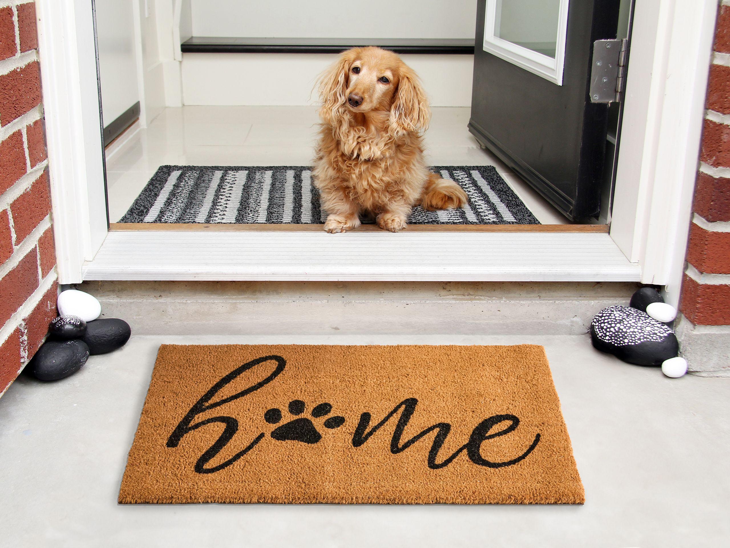 Beliani Tappetino da Ingresso en Fibra di Cocco Classico BALANAN  