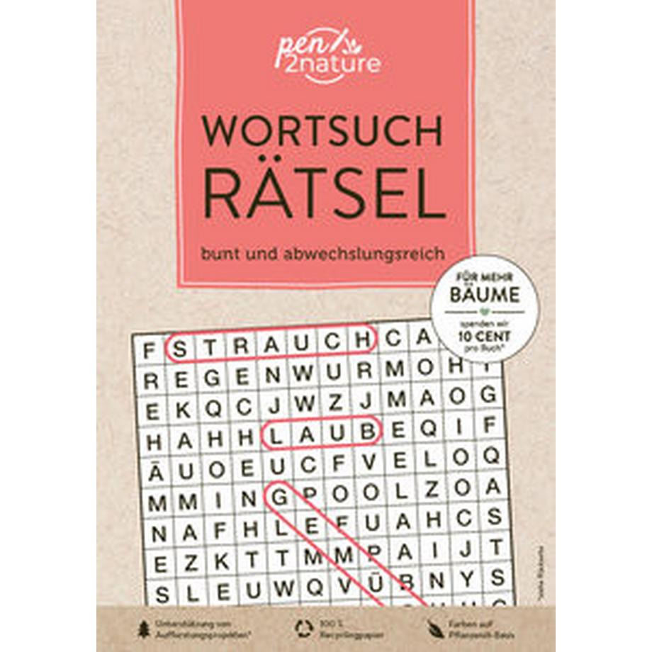   Wortsuchrätsel - bunt und abwechslungsreich 