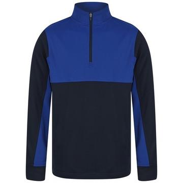 Trainingsjacke mit kurzem Reißverschluss