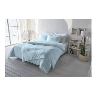 Living Home Uni Satin Taie de duvet  