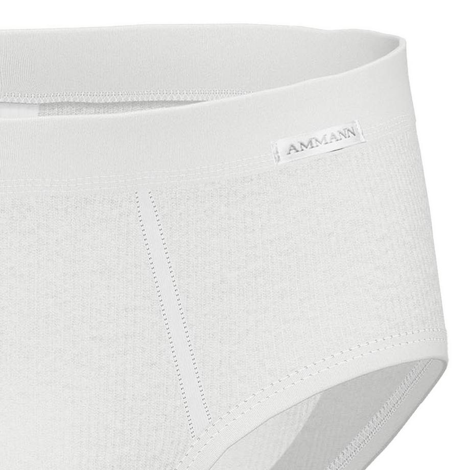 Ammann Bequem sitzende Doppelripp Slips 4er Pack  
