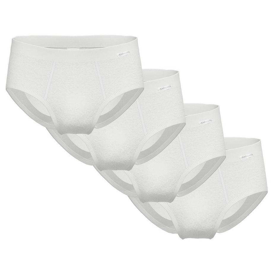 Slip  4er Pack Bequem sitzend-Slips Doppelripp 4er Pack