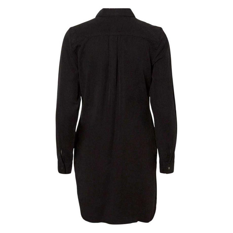 VERO MODA Sigga Hemdblusenkleid, Langärmlig  