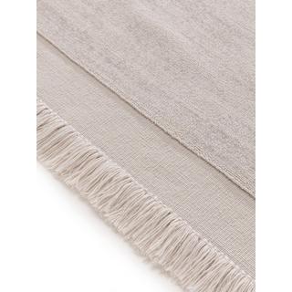 Benuta Tapis fabriqué à partir de matériaux recyclés Jade Gris clair  