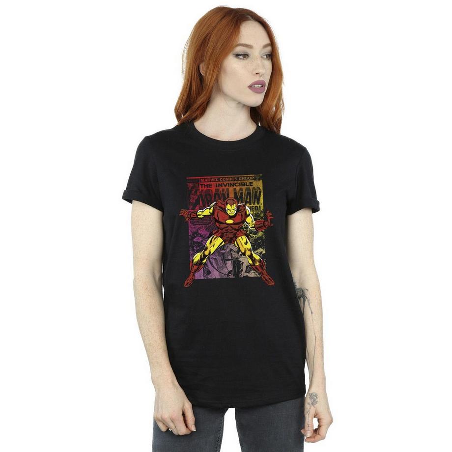 MARVEL Iron Man The Invincible Bedrucktes T-Shirt  