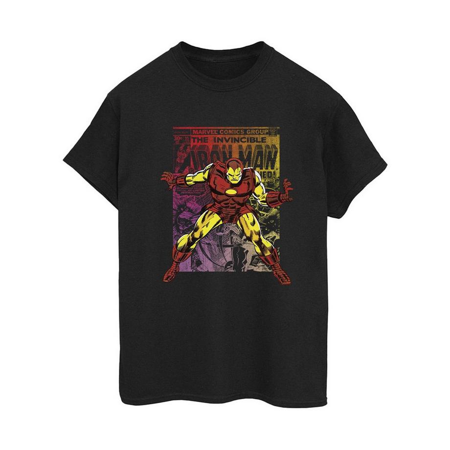 MARVEL Iron Man The Invincible Bedrucktes T-Shirt  