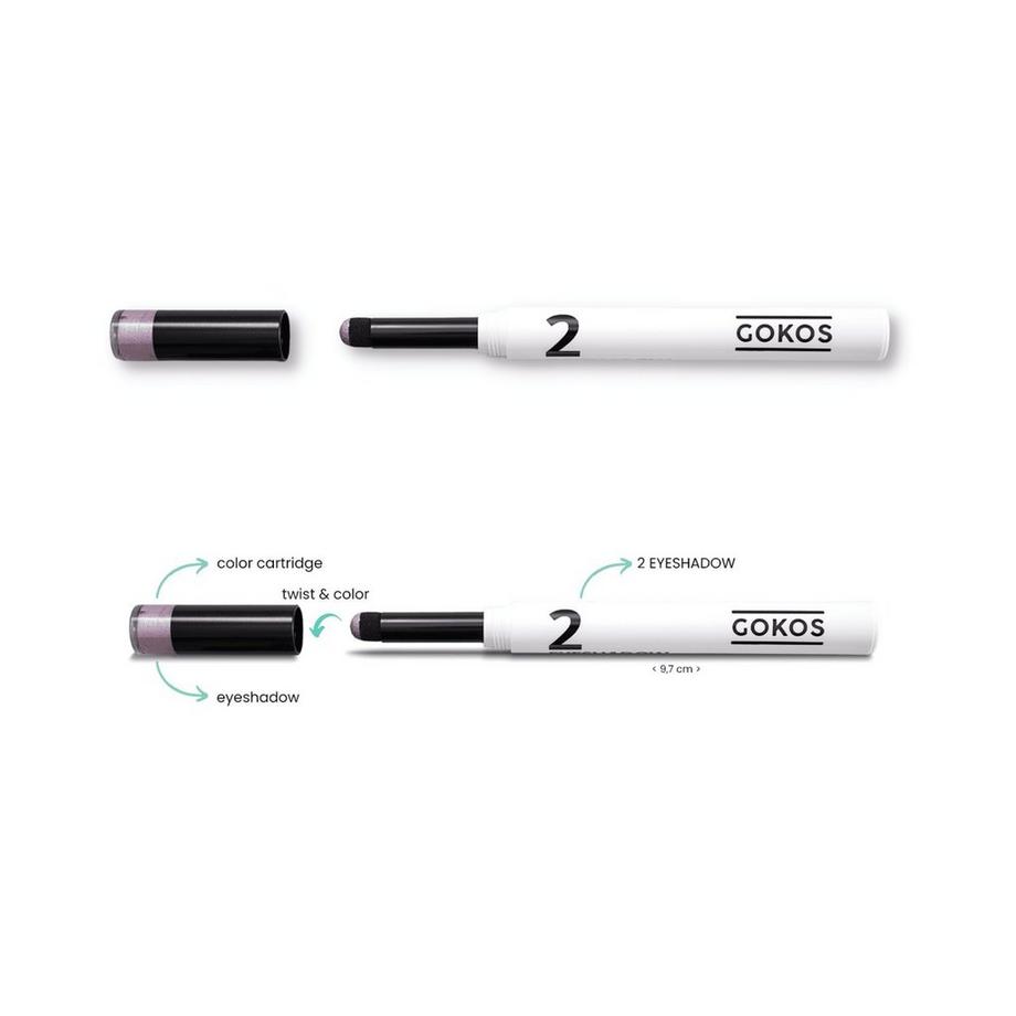 Gokos  EyeColor White Edition Lidschattenstift 