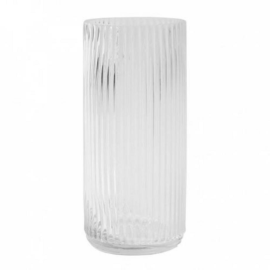 Esmée Glasvase mit Rillen  