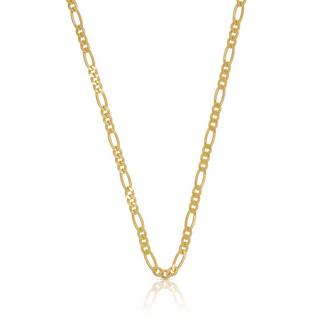 MUAU Schmuck  Collier Figaro Gelbgold 750, 2.9mm, 55cm 