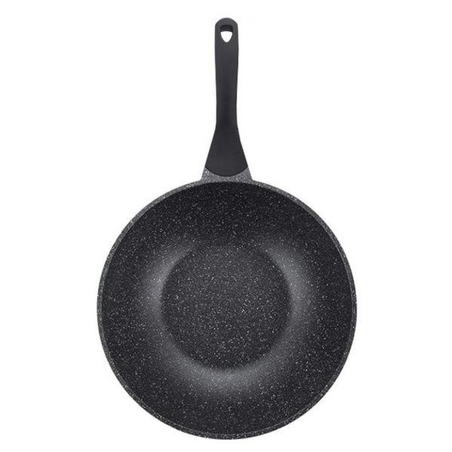 Royalty Line Poêle Wok, Revêtement Marbre - Ø 28 cm  