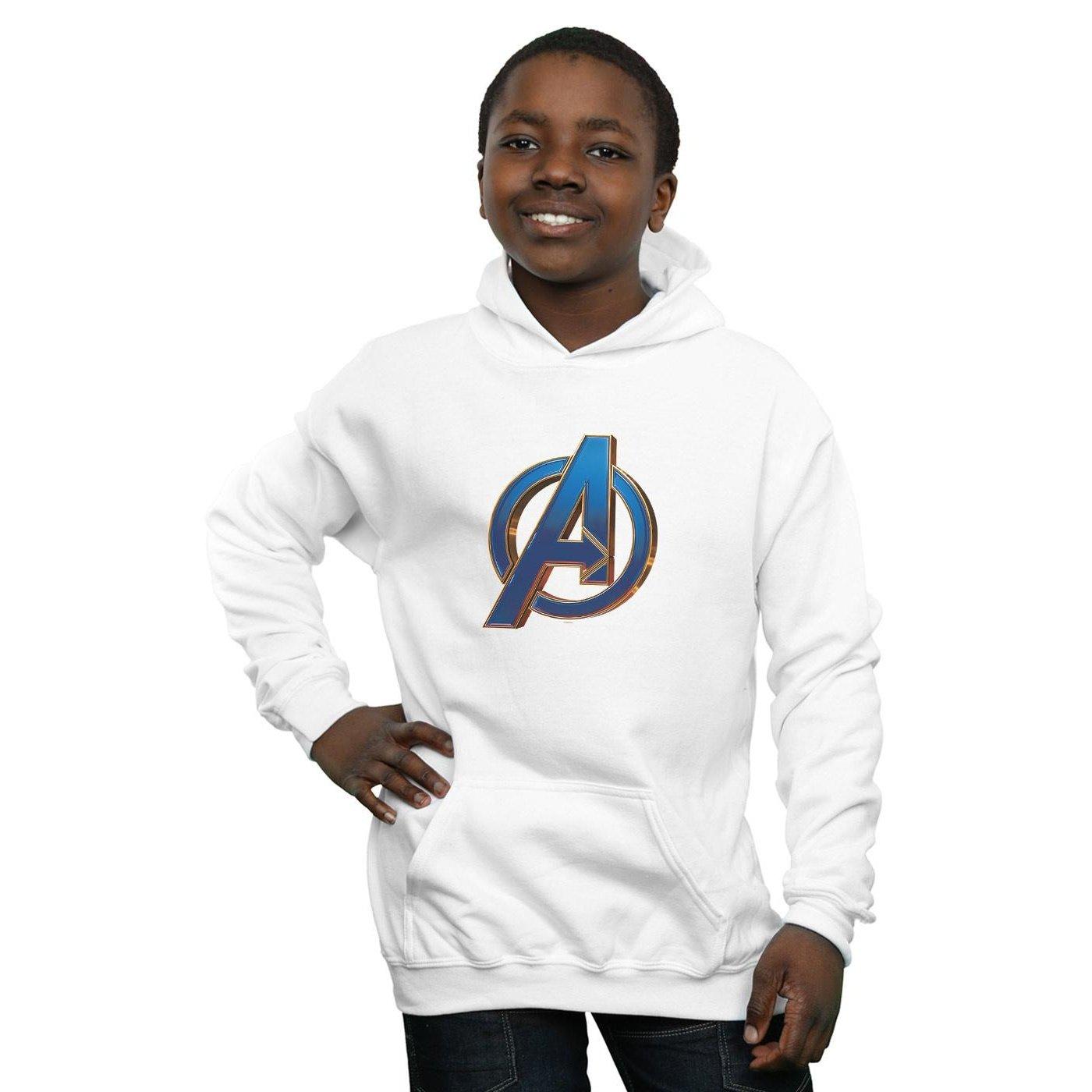 MARVEL  Sweat à capuche AVENGERS ENDGAME HEROIC LOGO 