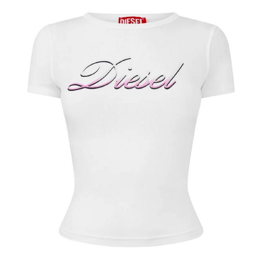 T-Shirt, Kurz Geschnitten, Anliegend