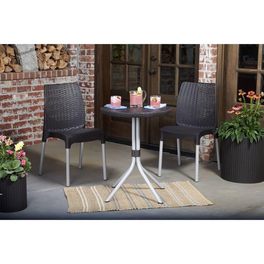 Keter Table et chaise de jardin plastique  