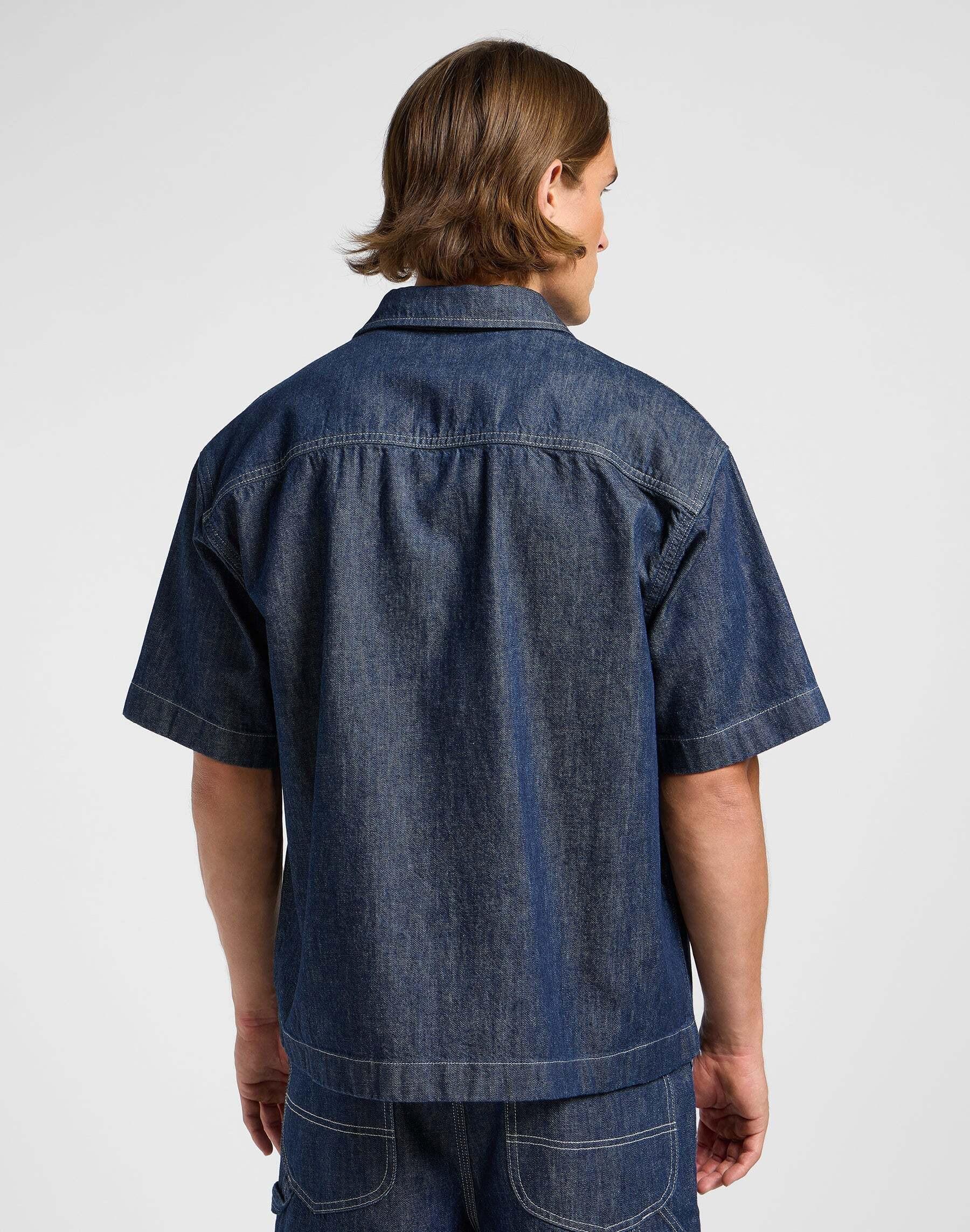 Lee Denim Kurzarm Workwear Hemd  