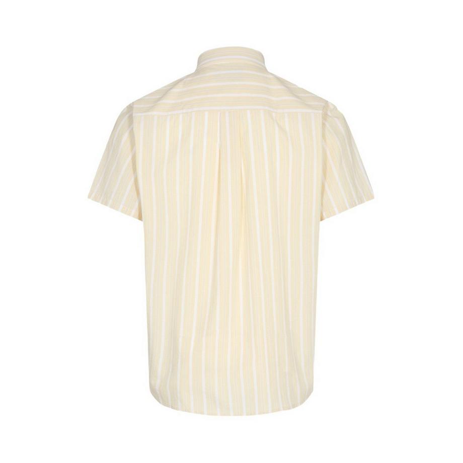 minimum Eric Camicia Rigata Maniche Corte  