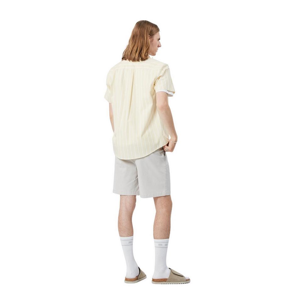 minimum Eric Camicia Rigata Maniche Corte  