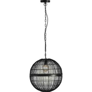 mutoni light Suspension Hermi II métal noir mat 1xE27 50  