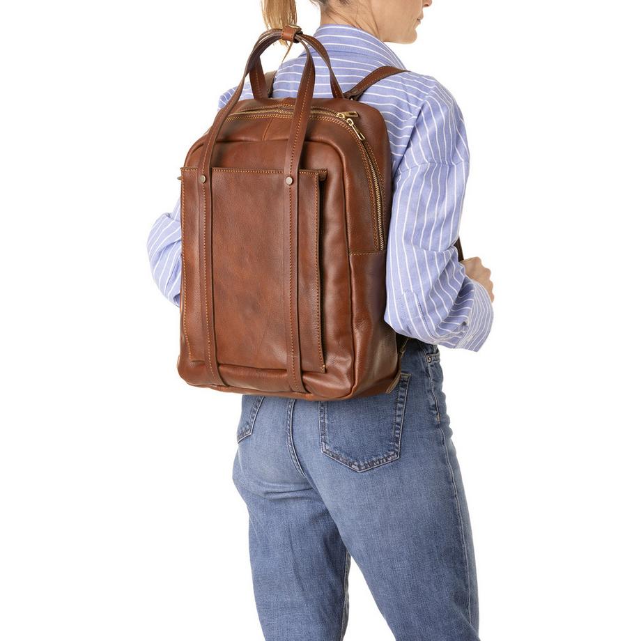 Viola Castellani Leder Rucksack  