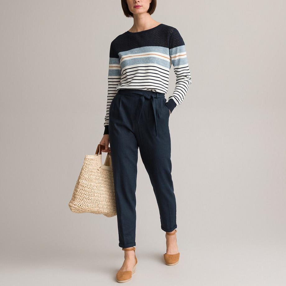 La Redoute Collections Jogpant avec ceinture  