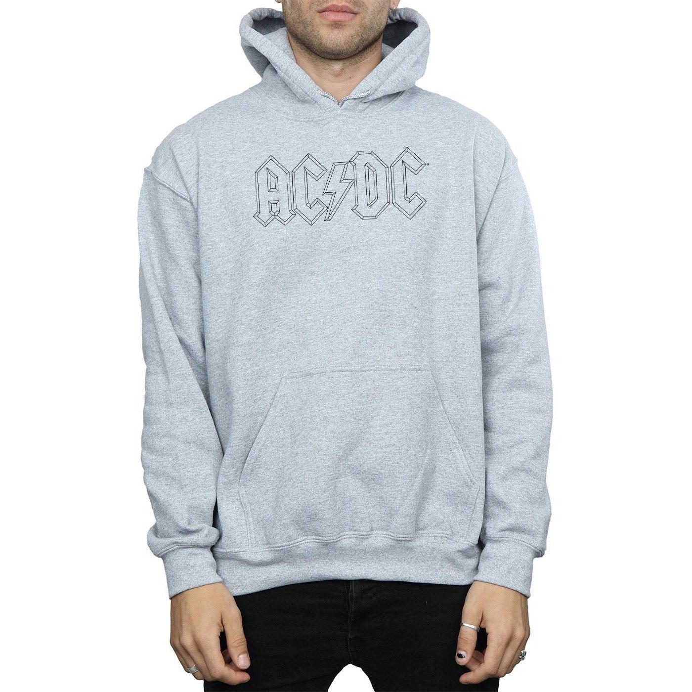 AC/DC ACDC Outline Logo Kapuzenpullover  