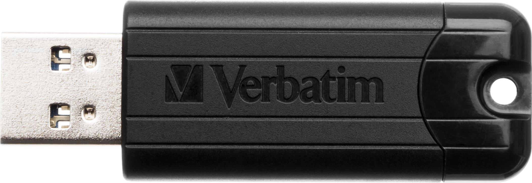 Verbatim  Verbatim PinStripe 3.0 - USB 3.0-Stick 64 GB  - Schwarz 