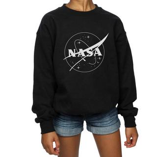 Nasa  Classic Insignia Logo Monochrome Sweatshirt 