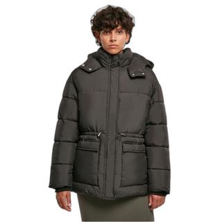 URBAN CLASSICS  taiierte daunenjacke, damen urban cassics 