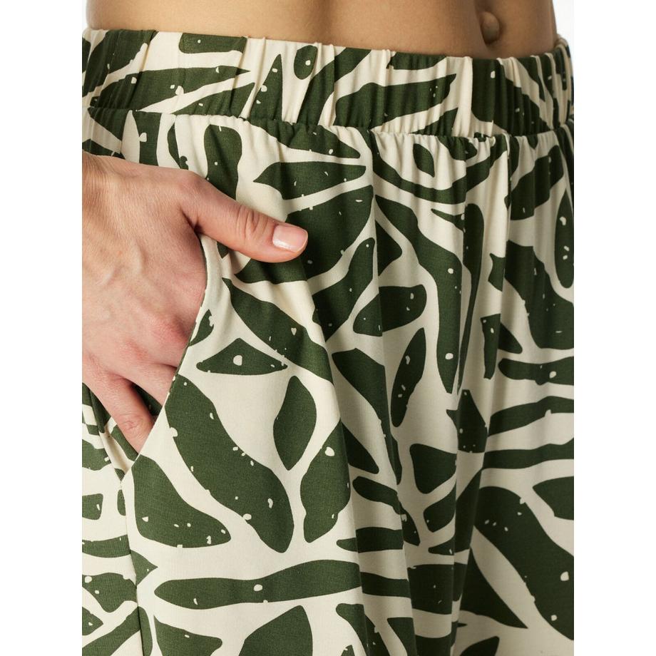Schiesser Selected Premium Pyjama avec T-shirt manches courtes et pantalon 3/4  