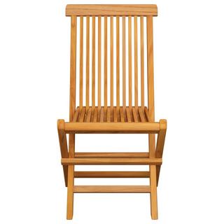 VidaXL sedia da giardino Teak riciclato  