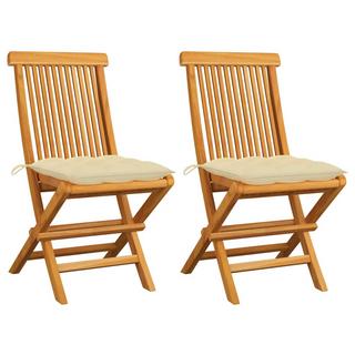 VidaXL sedia da giardino Teak riciclato  