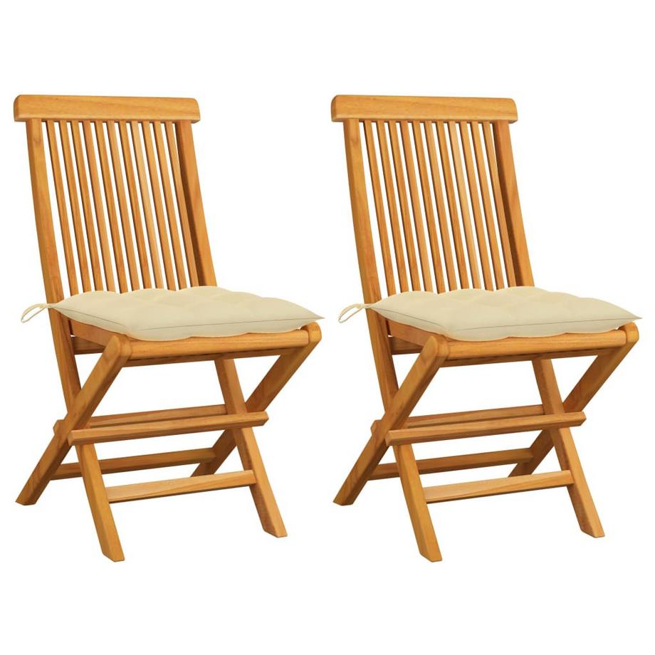 Chaise de jardin teck