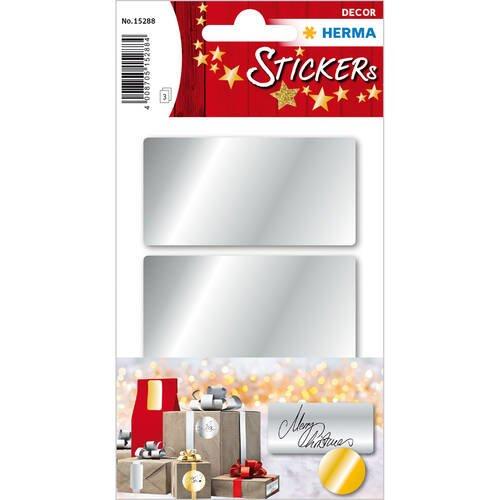 HERMA  HERMA 15288 autocollant décoratif Papier Argent Permanent 9 pièce(s) 