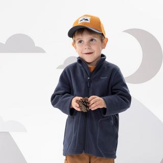 QUECHUA  Giacca pile bambino zip trekking - MH100 poliestere 