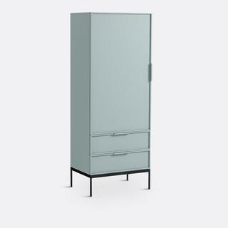 La Redoute Intérieurs  Highboard Vati mit 1 Tür und 2 Schubladen 