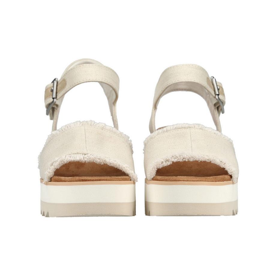 TOMS Sandales compensées avec bride avant tressée  