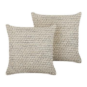 Lot de 2 coussins en Coton Boho HOWEA