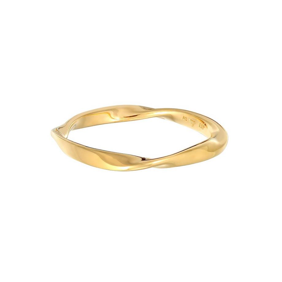 Elli  Ring Elli Ring Bandring Gedreht Stapelring Basic 925 Silber 