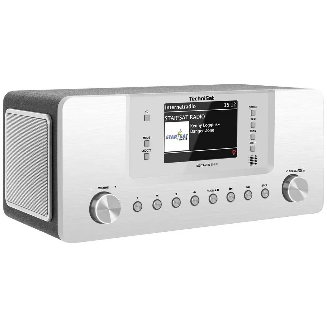 TechniSat - DigitRadio 574 IR, Silber, 21X13X9CM