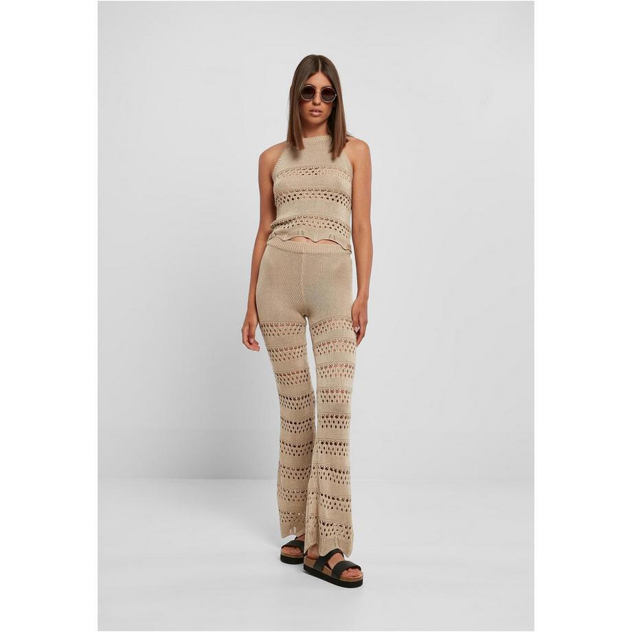 URBAN CLASSICS Top in maglia all'uncinetto  