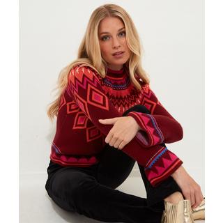 Joe Browns  Fair-Isle Pullover mit ausgestellten Ärmeln 