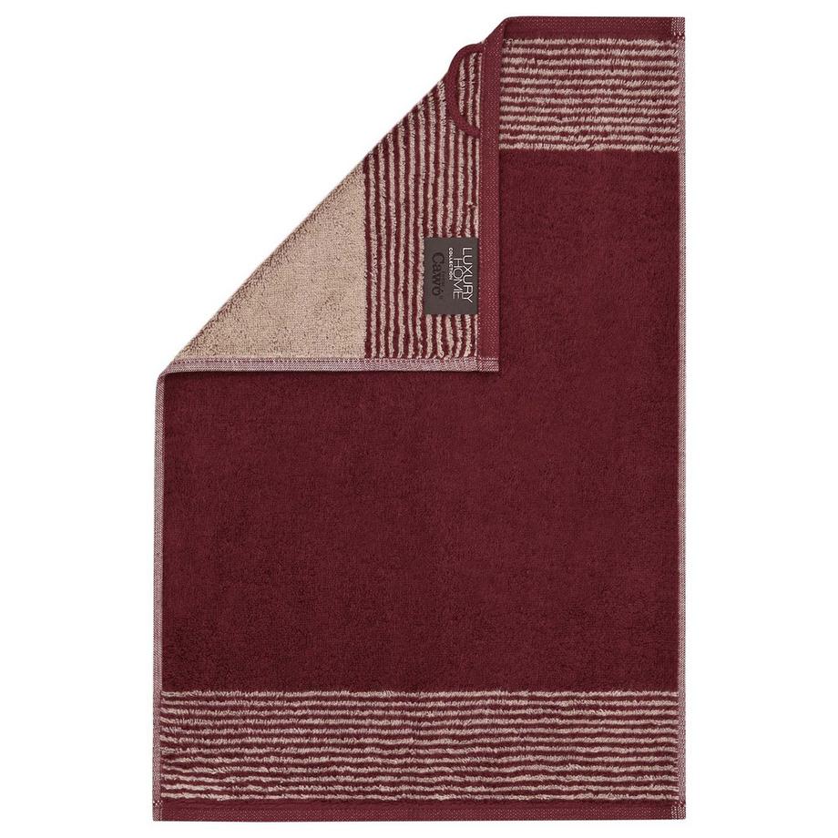 Cawö Linge d'invité  Paquet de 3-Luxury Home Two-Tone  