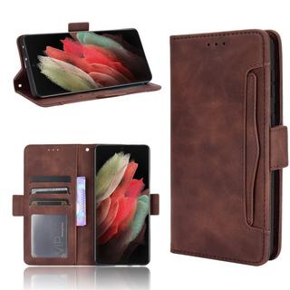 Cover-Discount  Galaxy S21 Ultra - Etui Mit Vielen Kartenfächer 