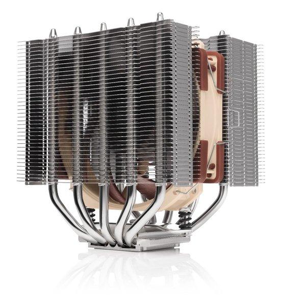 Noctua  NH-D12L système de refroidissement d’ordinateur Processeur Refroidisseur d'air Aluminium, Beige, Marron 