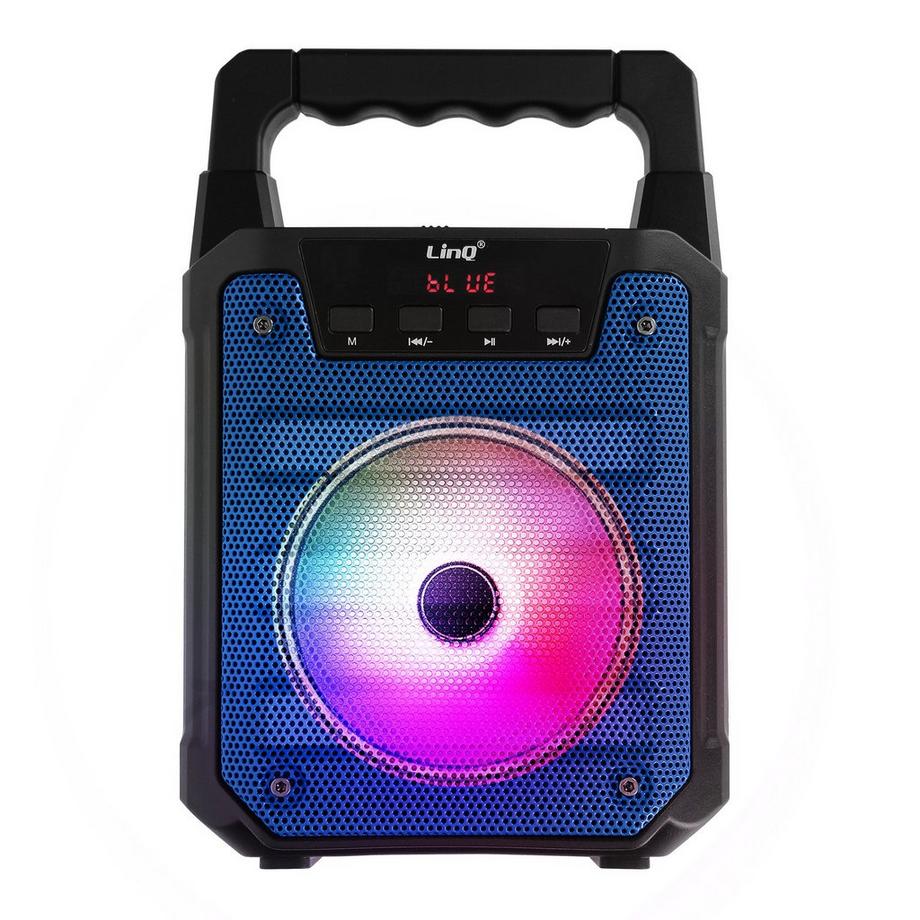 Avizar  Enceinte lumineuse Bluetooth LinQ, Bleu 
