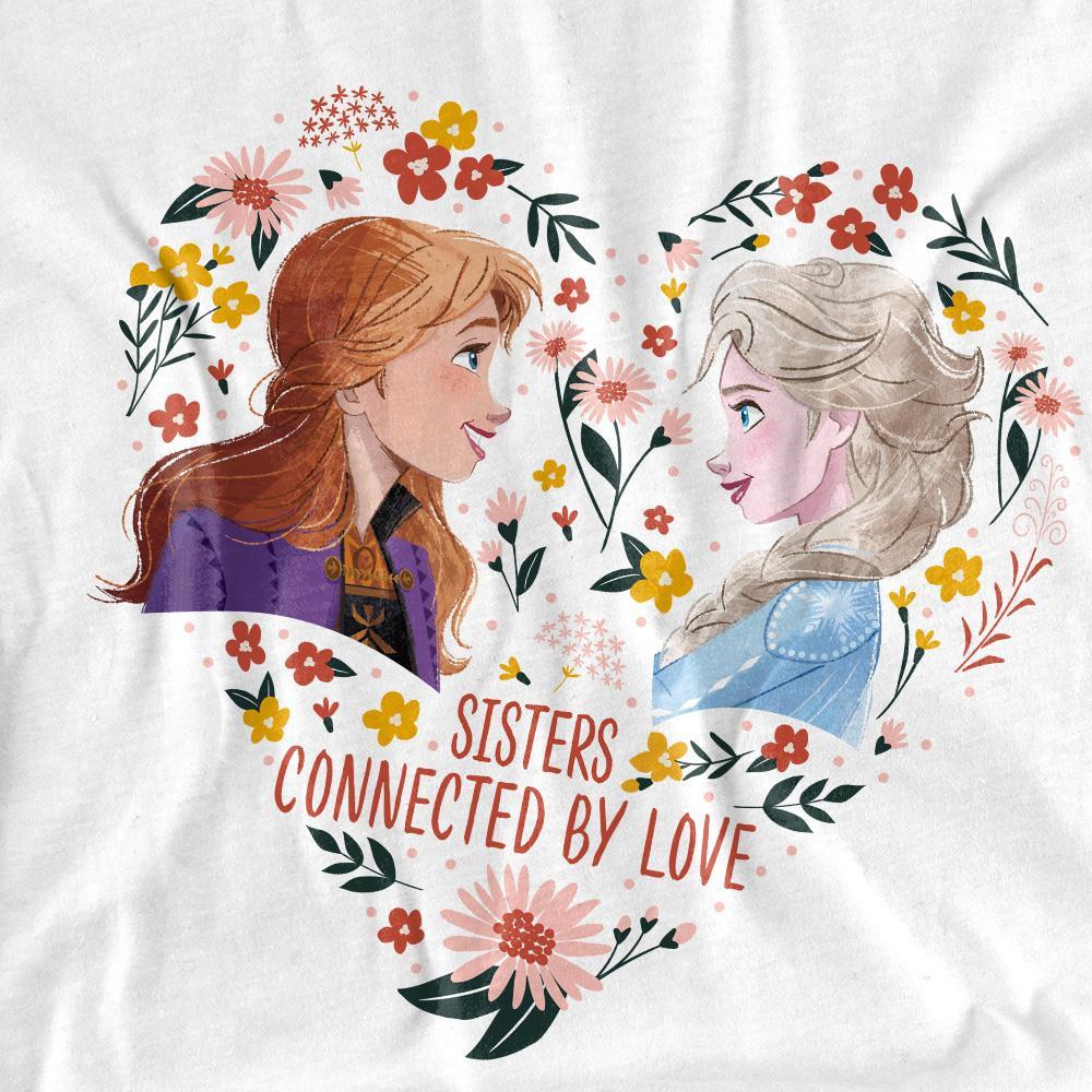 FROZEN Sisters Connected By Love T-Shirt  