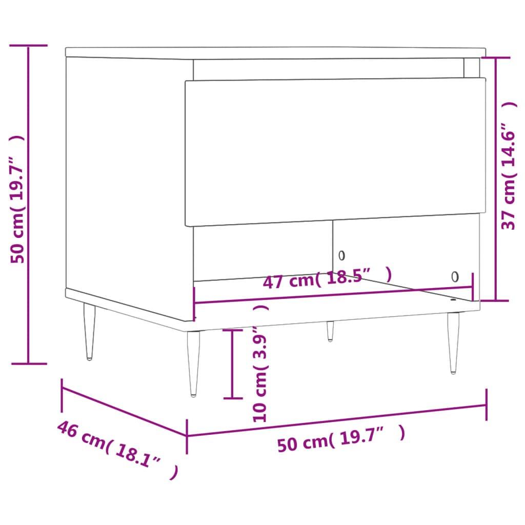 VidaXL Couchtisch holzwerkstoff  