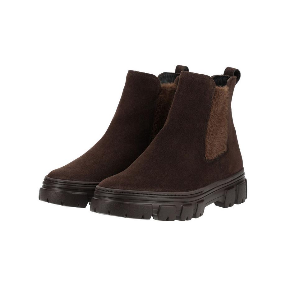 Paul Green Stivaletti Chelsea in camoscio con inserti elasticizzati  