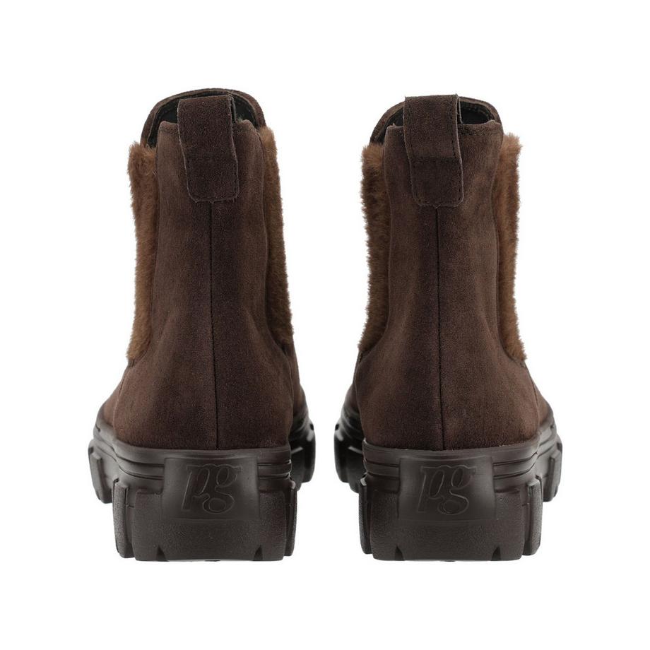 Paul Green Stivaletti Chelsea in camoscio con inserti elasticizzati  